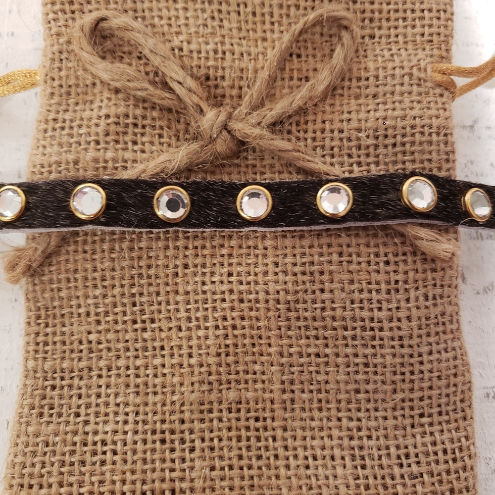 Studded Leather Cuff Bracelet